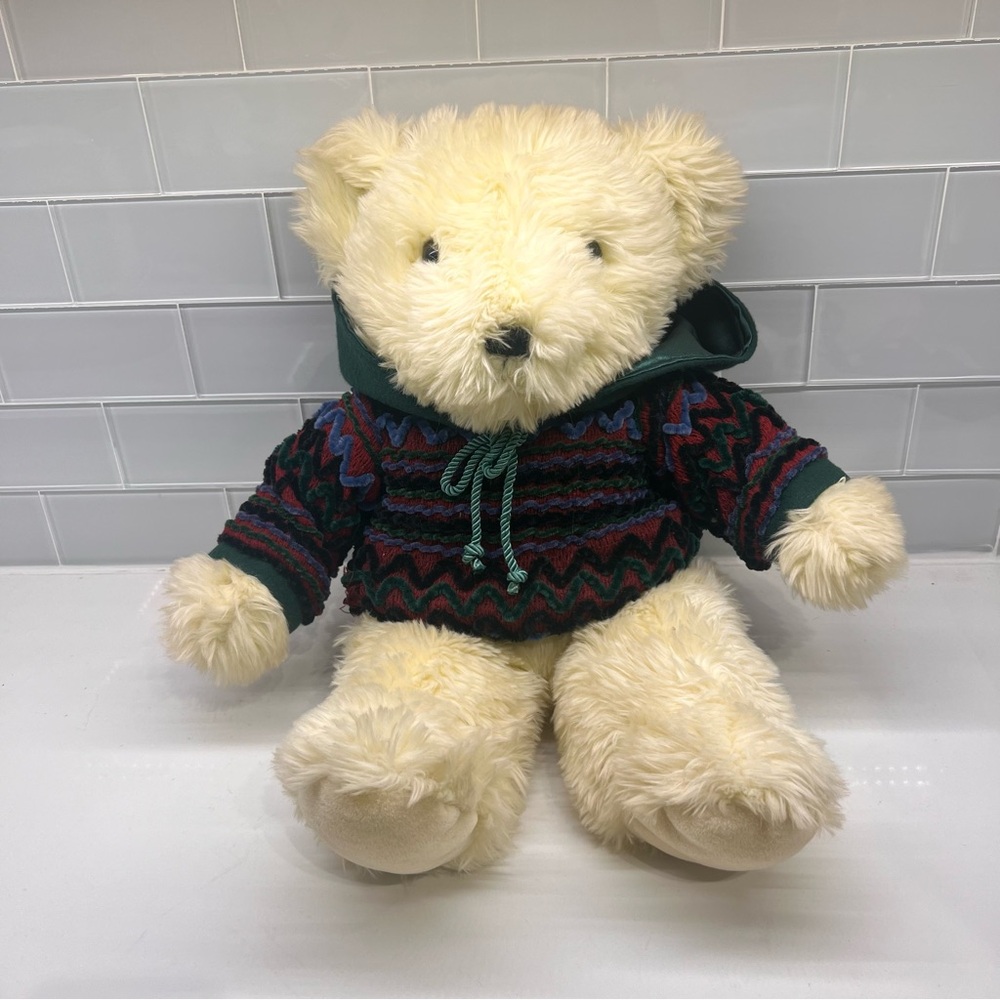 Dan Dee Collectors Choice Cuddly Teddy Bear Plush Medium 20” in Knitted Sweater